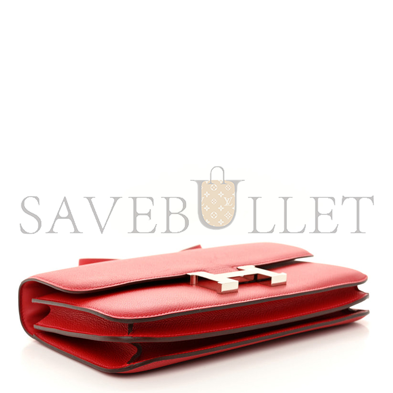 H**me5 master epsom constance elan 25 rouge casaque (25*15*4cm)